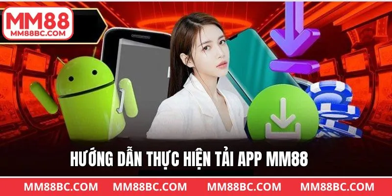 Quét mã QR để tải app MM88 trên Android